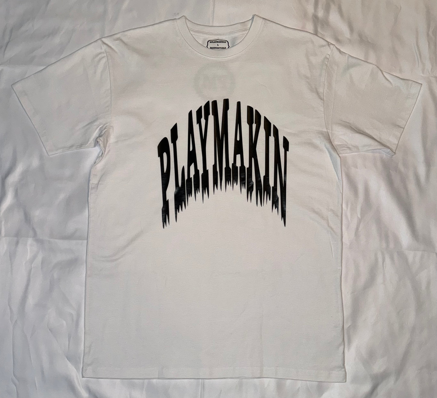 Classic PlayMakin Tee (White)