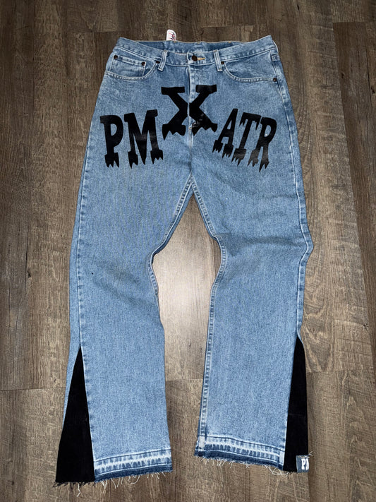 1/1 Pm X Atr Denim Flair Jeans