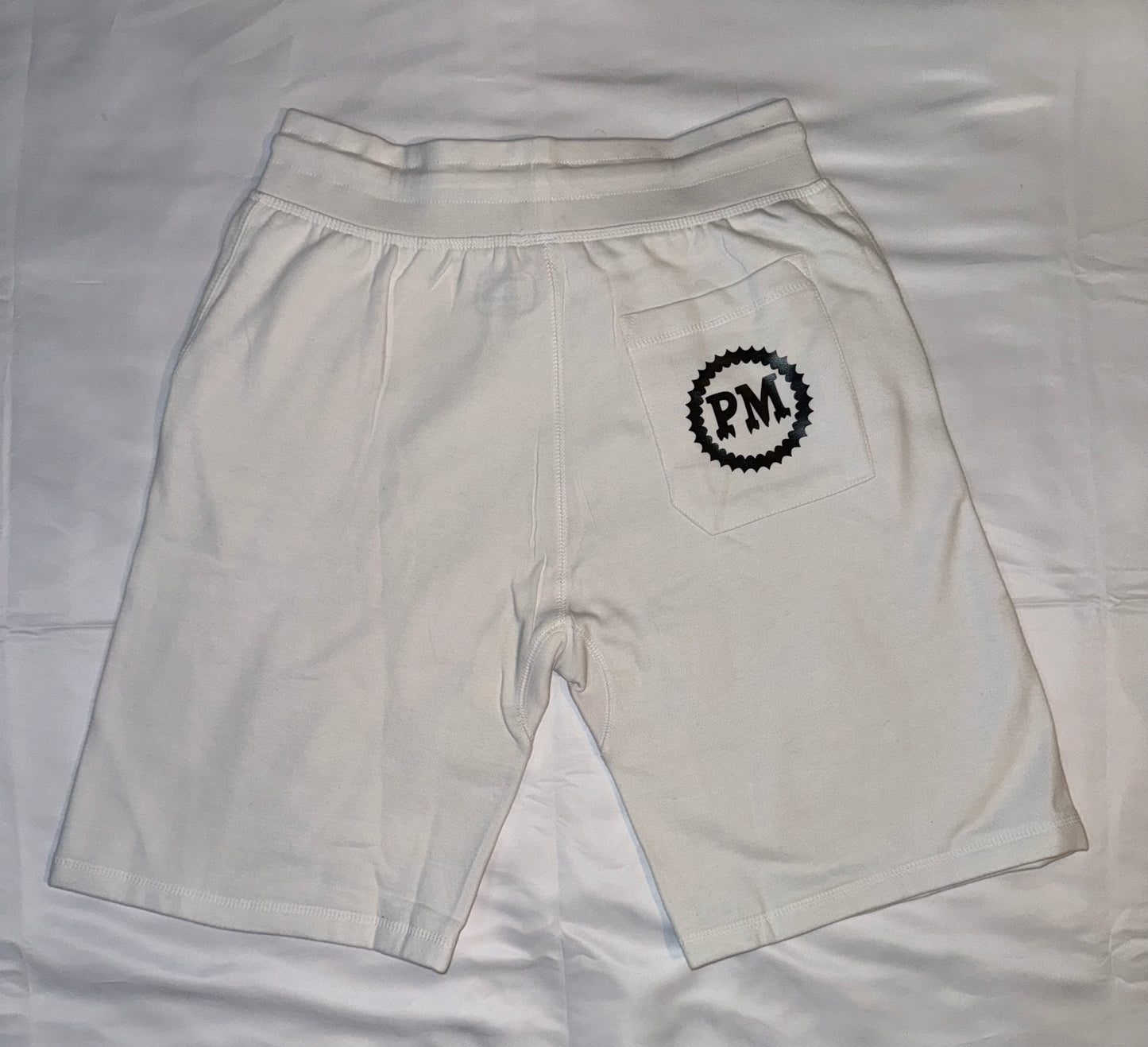 Classic PlayMakin Shorts (White)